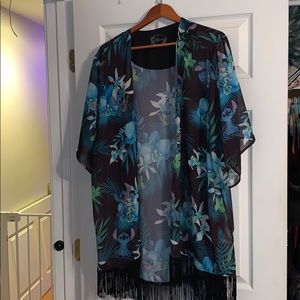 Lilo and Stitch Kimono Coverup